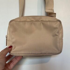 Beige Crossbody Bag